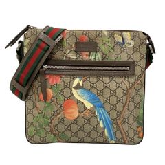 GUCCI ティアン(テイアン)花と鳥 ショルダーバッグ 美品 - メルカリ