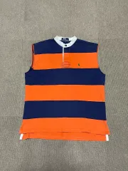 ポロ ラルフ ローレン ラグビー ストライプ ノースリーブ J02971