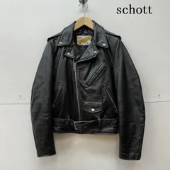 ショット 80s 90s USA製 PERFECTO 618 バイカータグ ダブル ライダース レザー ジャケット メンズ 34 ISItems【USED】【古着】【中古】50127252