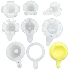 RYOTBASE ワイパー リンク ブッシュ 汎用 ワイパー アーム 修理 交換 互換 故障 リンケージ リペア トラック コンパクト SUV ミニバン 旧車 社外品 がたつき防止 8種 セット (プラスチック) [プラスチック]