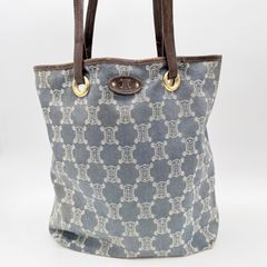 CELINE（セリーヌ）パリマカダム デニム トートバッグ ハンドバッグ