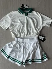 ゼクシィミックス テニス クロップド Tシャツ スカート