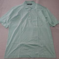 新品 タグなし BLACK LABEL ミントグリーン ポロシャツ L - メルカリ