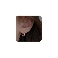 【新品】 【Mesaro】フープピアス ピアス レディース メンズ 金属アレルギー つけっぱなし イヤリング 小さめ 小さい 小振り 小ぶり フープ キャッチレス シルバー ゴールド ピンクゴールド ニッケルフリー シンプル 大人 上品 キレイめ 高見え  0
