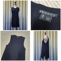 (正規品) Theory ノースリーブ ロング ニット / M (66)