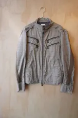 DIESEL(ディーゼル) グランドチェック マルチジッパー ジャケット