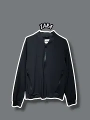 L ／ ZARA(ザラ) メンズ ブルゾン ジャケット 黒 0902