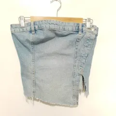 ZARA(ザラ) デニム クロップド トップス S_S0968