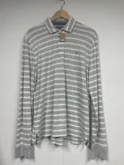 トミーヒルフィガー ストライプ ポロシャツ