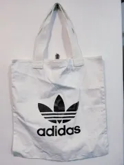 adidas(アディダス) 白色 顔 トートバッグ