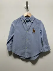 キッズ ポロ ラルフローレン キッズ ビックロゴ シャツ 2T