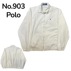 90s ポロラルフローレン 必須アイテム コットン ブルゾン ジャケット L