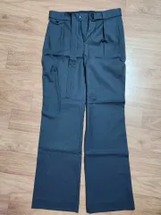 INSILENCE KKST ベルト付き ウール パンツ チャコール Sサイズ