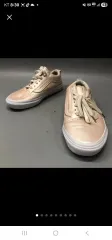 VANS ヴァンズ ユニセックス オールドスクール サテンスニーカー-(250)