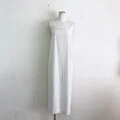 プロポーションボディドレッシング PROPORTION 24SS ナローキャミジャンスカ Iライン キャミワンピース ジャンパースカート アイボリー S