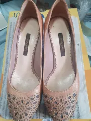 マリー・クレア スタッズ パンプス ヒール