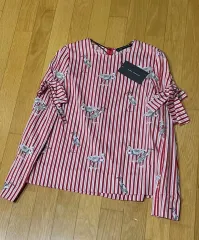 ZARA(ザラ) ストライプ ブラウス S