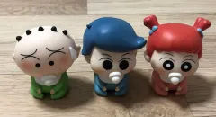 クレヨンしんちゃん 赤ちゃん マサオくん 風間トオル ガラス フィギュア