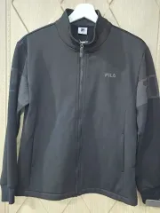 FILA フィラ ブラック ジップアップ ジャケット キッズ 150