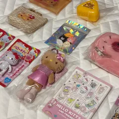 ハローキティ ぬいぐるみ ポーチ キーホルダー まとめ 出品