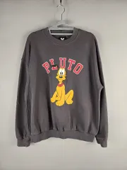 TOPTEN10(トップテン10) 95 兼用 ルーズフィット Disney(ディズニー) 冥王星 スウェット パーカー