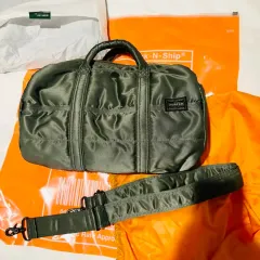 ポータータンカー ロールバッグ セージグリーン