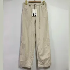 S 回答:はい コットン ワイド パンツ