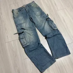 ヴィンテージ カーゴ ポケット デニム