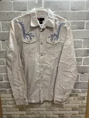 A【A85-89】◇DIESEL       サイズＭ　　シャツ　　グレー