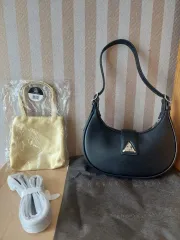 CHARLES & KEITH(チャールズアンドキース) ホーボーバッグ ショルダーバッグ クロスバッグ (ミニバッグ ギフト)