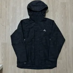 adidas(アディダス) ロゴ フード ウインドブレーカー ジャケット L ／ 100