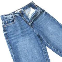 ZARAザラ▼ストレッチテーパードデニム▼USA4サイズ▼ウエスト約68cm