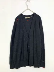 UNIQLO ユニクロ ANYA HINDMARCH メリノオーバーサイズVネック カーディガン sizeXL/ダークグレー ■■ レディース