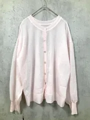 OPAQUE.CLIP オペークドットクリップ 前後2WAY シアークルーネック ニット セーター sizeF/ピンク ■■ レディース