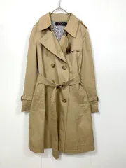 UNITED ARROWS ユナイテッドアローズ UAB CTN/GABA トレンチ コート size36/ベージュ  ■■ レディース