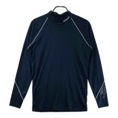 サイズ：LL TITLEIST タイトリスト  モックネック長袖Tシャツ  ブラック系 [240101652786] ゴルフウェア メンズ ストスト