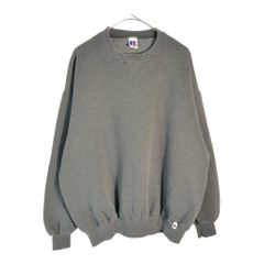 90年代 USA製 RUSSELL ATHLETIC ラッセル 無地スウェット 大きいサイズ グレー(メンズ XXL)中古 古着 X6115