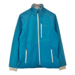 patagonia パタゴニア ソフトシェルジャケット アウトドア ライトブルー(レディース S)中古 古着 X6117