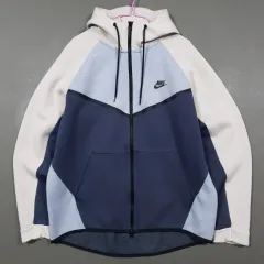 110 (2XL) NIKE テックパック フリース ウィンドランナー バイカラー フード ジップアップ フーディー ジャケット
