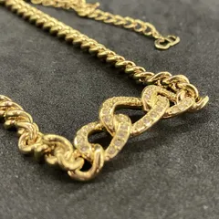 美品　Christian Dior　ディオール　ネックレス　ゴールド系　1341