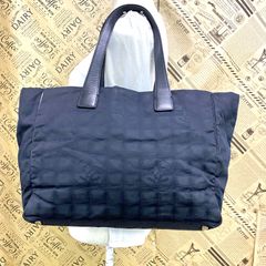 美品】CHANEL シャネル｜ニュートラベルライン｜トート、黒｜26t4 