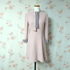 55 ) LINE ワンピース ライトピンク