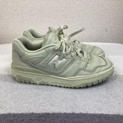 希少カラー ニューバランス 550 23cm 緑 パステルグリーン BB550MCC レザー New Balance スニーカー 良好 丸洗い済