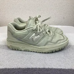 希少カラー ニューバランス 550 23cm 緑 パステルグリーン BB550MCC レザー New Balance スニーカー 良好 丸洗い済