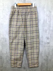 JOURNAL STANDARD relume ジャーナルスタンダードレリューム 20-030-464-6100-1-0 チェック柄 シェフ パンツ 黄 ■■メンズ