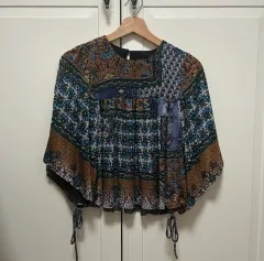 ZARA(ザラ) パターン ブラウス S