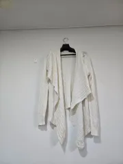 ラルフ・ローレンポロ スポーツ アイボリー ケーブル編み ニット カーディガン