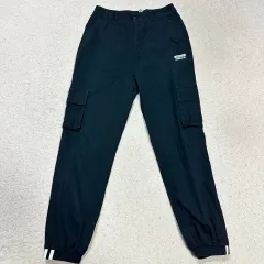 adidas(アディダス) 黒 カーゴ ズボン m