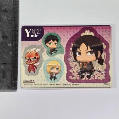 進撃の巨人 カード / ステッカー ユミル ヒストリア ベルトルト 超大型巨人