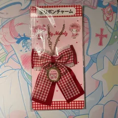 サンリオ 当たりくじ マイメロディ 9番賞 リボンチャーム キーホルダー